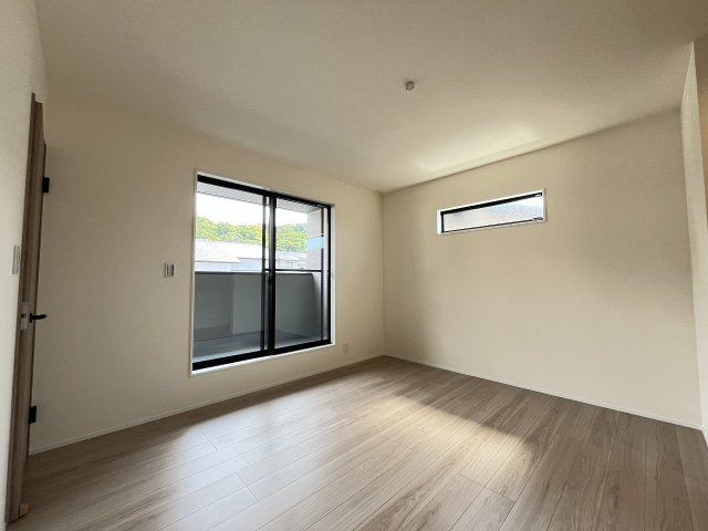 【寝室】 | 福岡市早良区野芥6丁目BH　1号地（全1棟）【仲介手数料無料・0円】 | 現地写真。2階主寝室です。