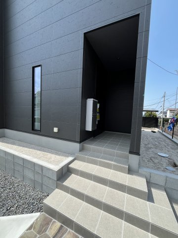 【玄関】 | 福岡市早良区野芥6丁目BH　1号地（全1棟）【仲介手数料無料・0円】 | 現地写真。