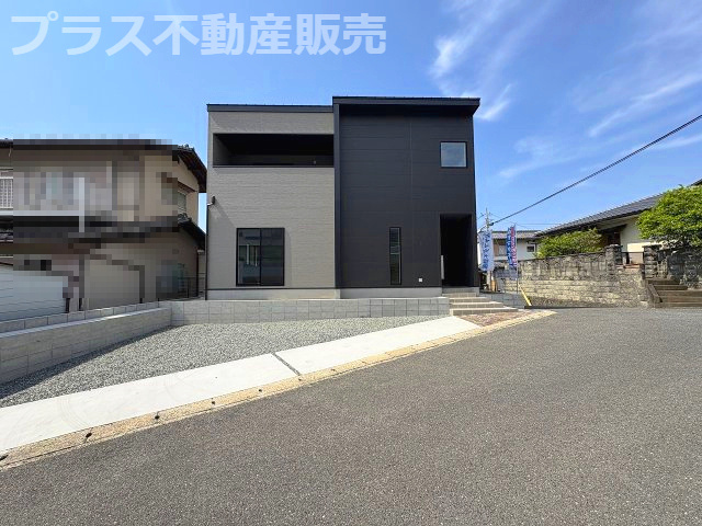 【外観】 | 福岡市早良区野芥6丁目BH　1号地（全1棟）【仲介手数料無料・0円】 | 現地写真。プラス不動産販売なら、現場の全ての棟をまとめてご見学頂けます。