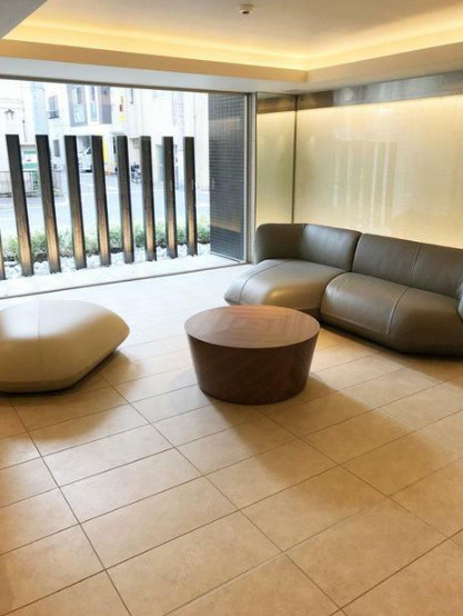 パークアクシス築地のロビー