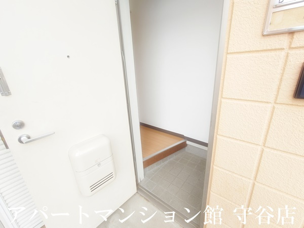 ハイネスハイムBの玄関