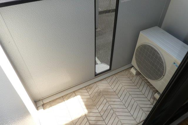 フローレ水江のバルコニー