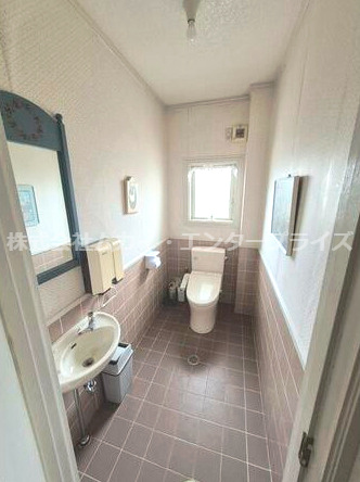 亀岡市篠町篠下長尾　貸店舗のトイレ