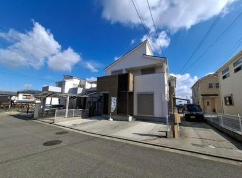 堺市中区福田　リフォーム済み3SLDK中古戸建の外観|閑静な住宅街の一戸建てです