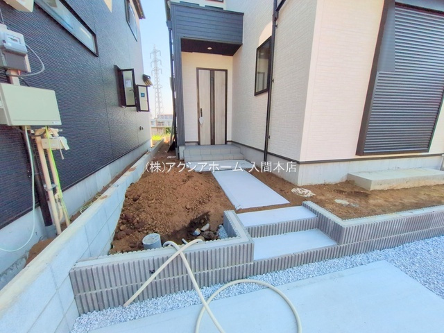 入間市扇台6丁目・全8棟　新築一戸建　8号棟　のエントランス|【8号棟】現地写真　2025年7月25日撮影