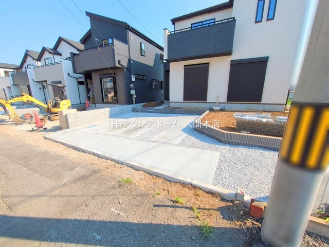 入間市扇台6丁目・全8棟　新築一戸建　8号棟　の駐車場|【8号棟】現地写真　2025年7月25日撮影