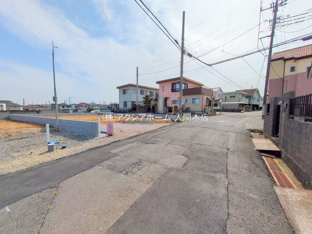入間市扇台6丁目・全8棟　新築一戸建　8号棟　の前面道路含む現地写真|現地写真（2025年4月17日撮影）