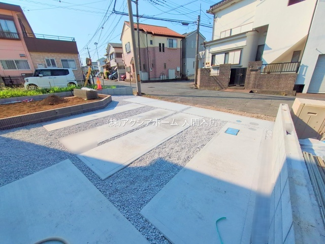 入間市扇台6丁目・全8棟　新築一戸建　8号棟　の駐車場|【8号棟】現地写真　2025年7月25日撮影