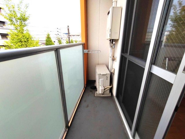 ビアンコ池上新町のバルコニー