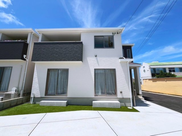 ハートフルタウンうるま市赤野　D号棟の外観