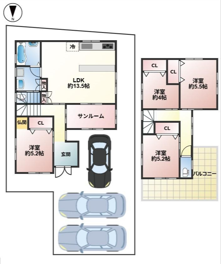 寝屋川市河北西町の中古一戸建