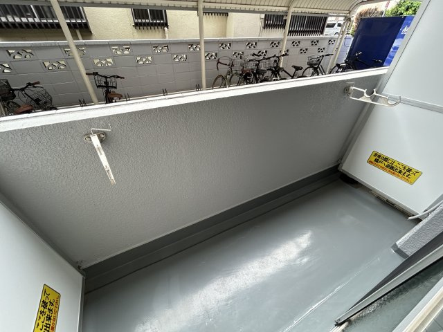 エマーユ若葉のバルコニー