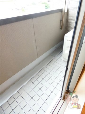 キャステルガーデンのバルコニー