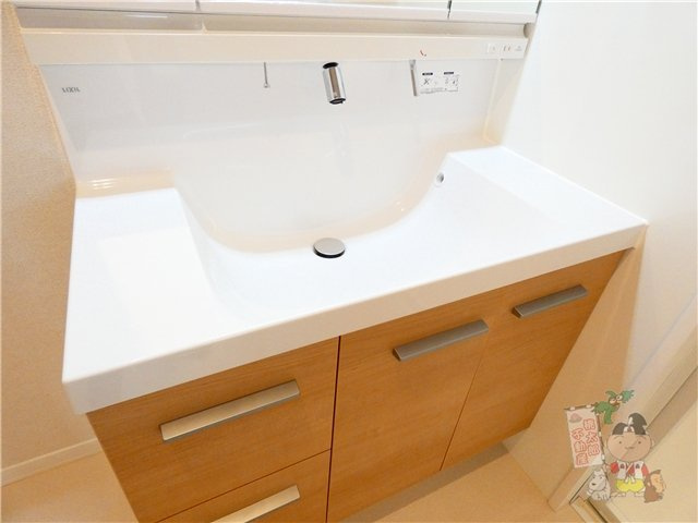 キャステルガーデンの洗面所