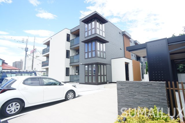 熊本市中央区春竹町大字春竹のアパートの外観