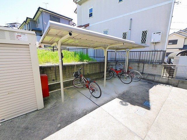 レオパレスＳＨＯＷのその他共用部分|自転車置場です