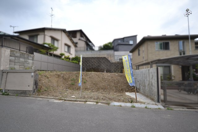 高槻市日吉台五番町　土地の外観