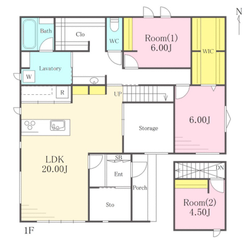 【中古戸建】前橋市西善町の間取り|■間取り図｜敷地面積：253.73（約76.75坪）　建物面積：101.02（約30.55坪）