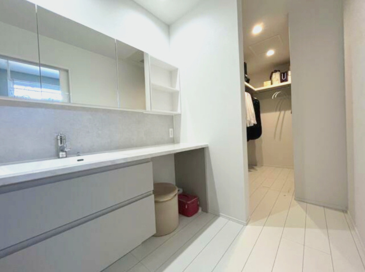 【中古戸建】前橋市西善町の独立洗面台|■洗面室