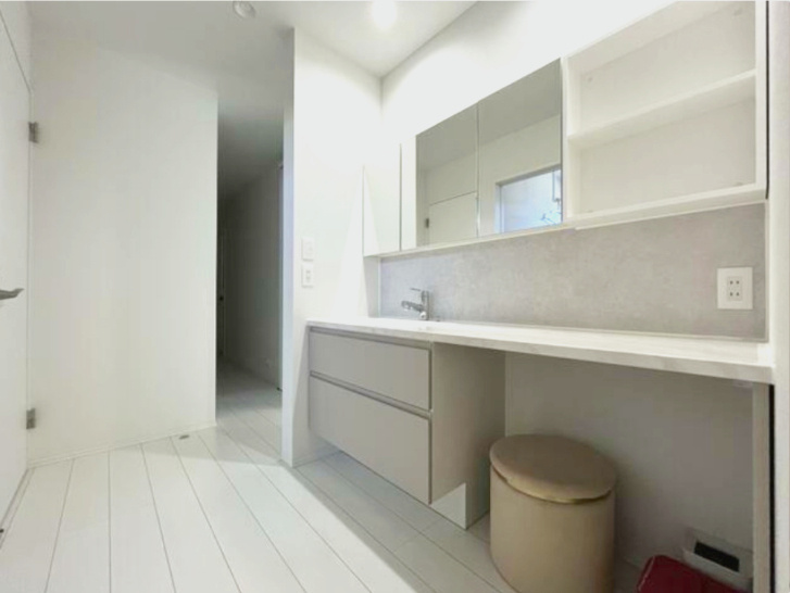 【中古戸建】前橋市西善町の独立洗面台|■洗面室