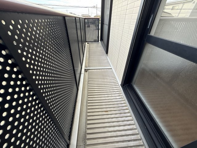 ディアス東町ノ坪Ｂのバルコニー