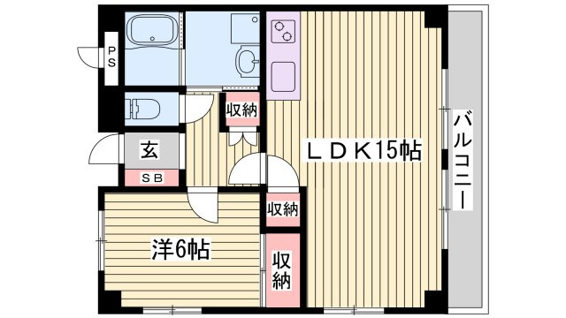 グリーンコスモ田井の間取り