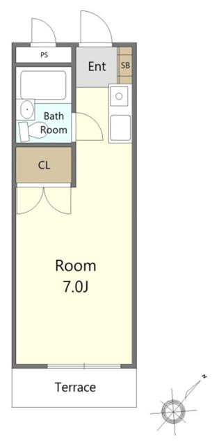 ７．０帖の広めの洋室です♪