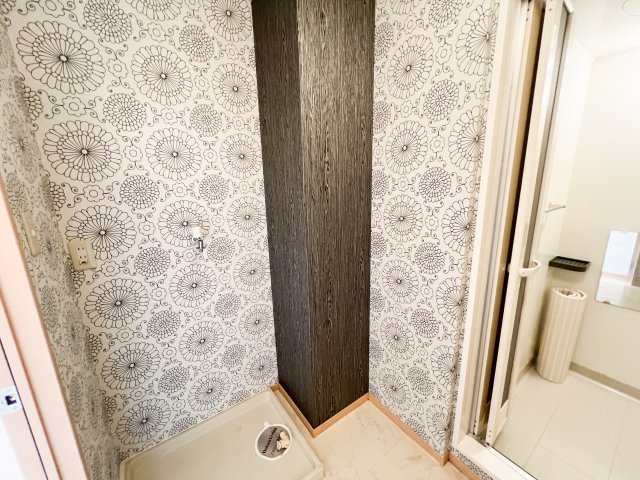 ビレッジ北久保 C棟の洗面所