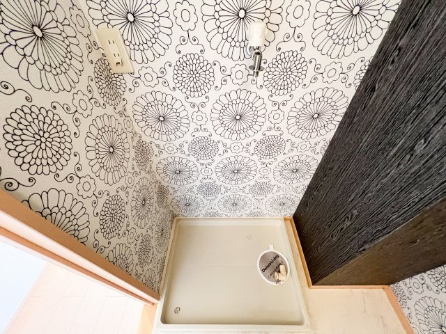 ビレッジ北久保 C棟の洗面所