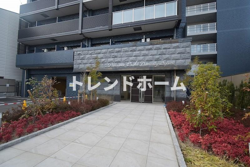 プレサンスOSAKA DOMECITYスクエアのエントランス|選べる家電プランあり！！