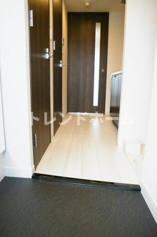 プレサンスOSAKA DOMECITYスクエアの玄関|選べる家電プランあり！！