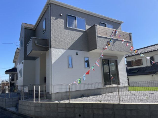 祝　成約済み　八王子市　北野台　新築戸建て　９期の外観|～仲介手数料無料☆八王子ひなた不動産～　八王子市北野台　新築戸建て