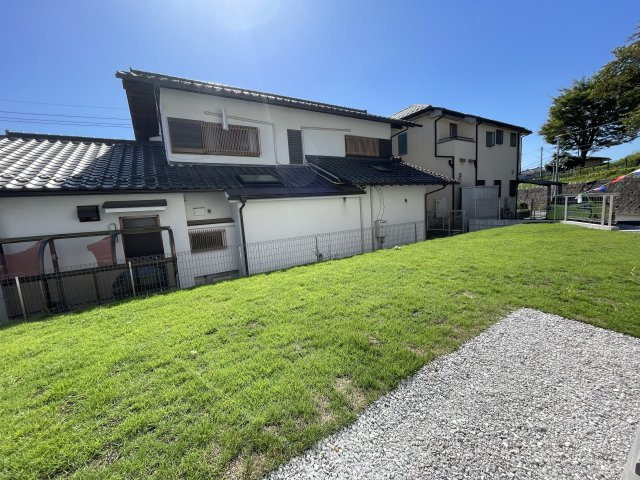 『八王子市新築戸建て』八王子市北野台2-26-12【仲介手数料無料】　９期の庭|～仲介手数料無料☆八王子ひなた不動産～　八王子市北野台　新築戸建て