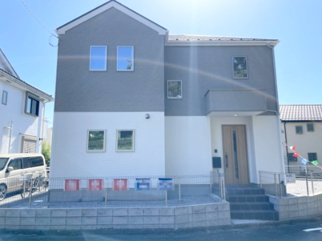 祝　成約済み　八王子市　北野台　新築戸建て　９期の外観|～仲介手数料無料☆八王子ひなた不動産～　八王子市北野台　新築戸建て