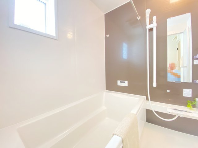 『八王子市新築戸建て』八王子市川口町893【仲介手数料無料】　２４ー１期の浴室|～仲介手数料無料☆八王子ひなた不動産～　八王子市川口町　新築戸建て