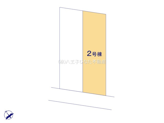 『八王子市新築戸建て』八王子市川口町893【仲介手数料無料】　２４ー１期の区画図|～仲介手数料無料☆八王子ひなた不動産～　八王子市川口町　新築戸建て
