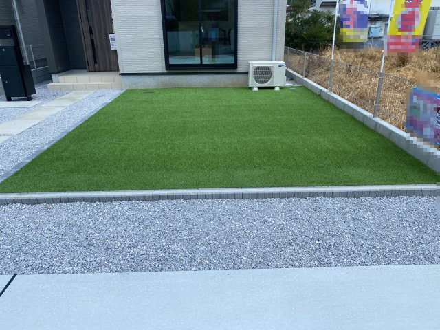 『八王子市新築戸建て』八王子市川口町893【仲介手数料無料】　２４ー１期の庭|～仲介手数料無料☆八王子ひなた不動産～　八王子市川口町　新築戸建て