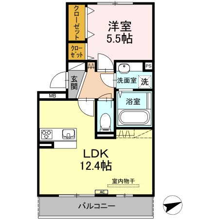 【間取り】 | レーヴ新地