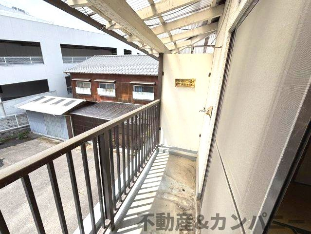 旭町中古戸建のバルコニー|2階の１Rのお部屋です。バルコニーがあります