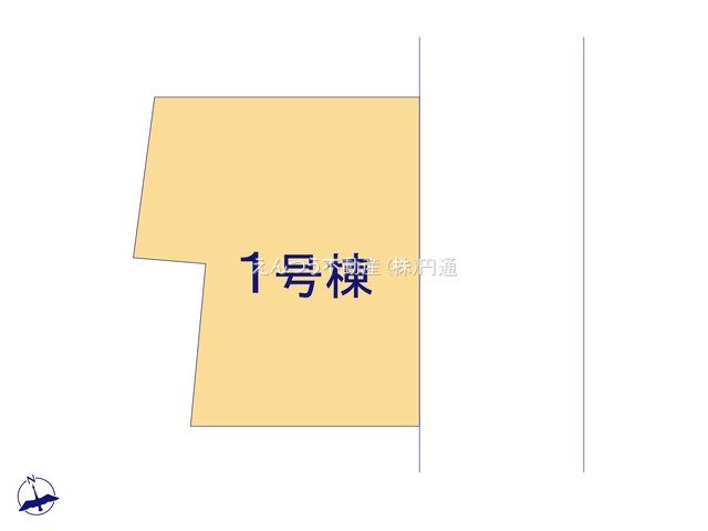 KIS梅森台1期の区画図