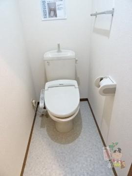 ソレイユ津高のトイレ|トイレ