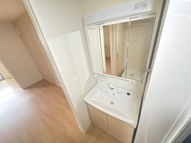 サン　フォレストⅤの洗面所|洗髪洗面化粧台