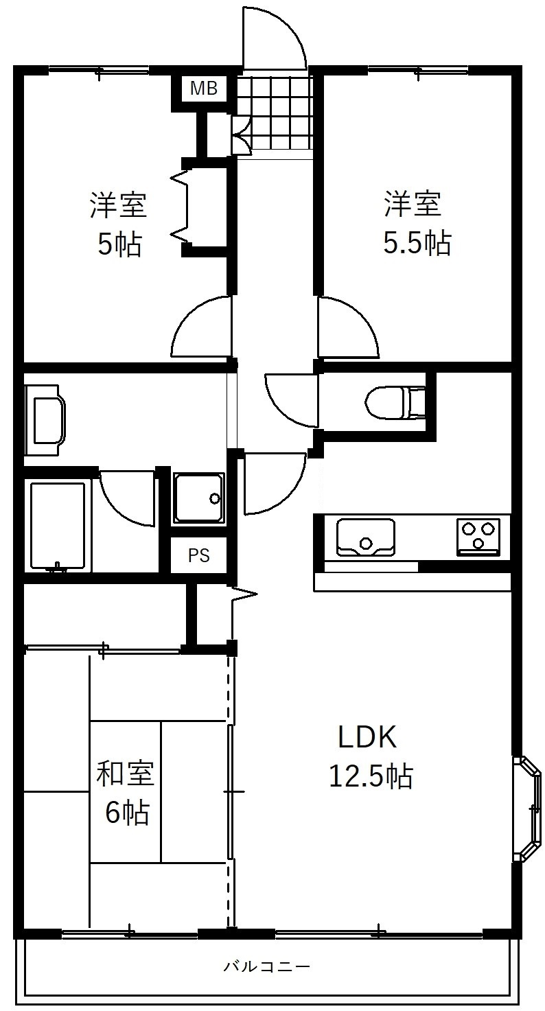 PARK TERRACE 浦和の間取り
