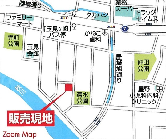 Livele Garden.S あきる野小川東第3　新築分譲住宅　全3棟　2号棟の地図