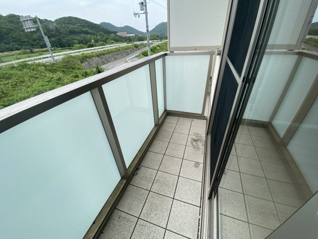 メゾンカンヌのバルコニー