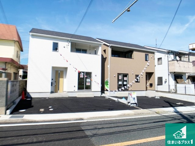 明石市大久保町八木　第3期　新築一戸建ての外観|お客様に長く安心して住んでいだだける事にこだわった家づくり！住んでからのアフターサービスにもしっかりと取り組んでいます！