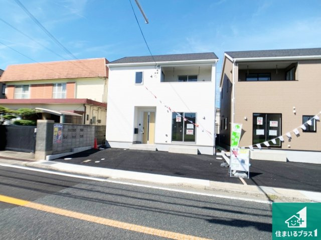 明石市大久保町八木　第3期　新築一戸建ての外観|安心の10年保証！外観を美しく保ち、雨水で汚れを落とします！気になることがありましたら、お気軽にお問い合わせください！