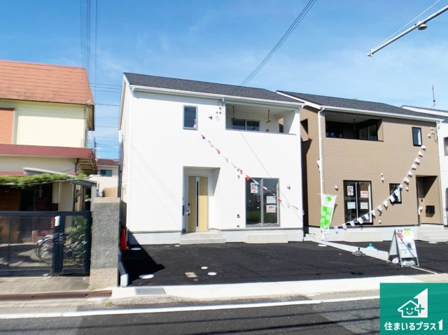 明石市大久保町八木　第3期　新築一戸建ての外観|お客様に長く安心して住んでいだだける事にこだわった家づくり！住んでからのアフターサービスにもしっかりと取り組んでいます！