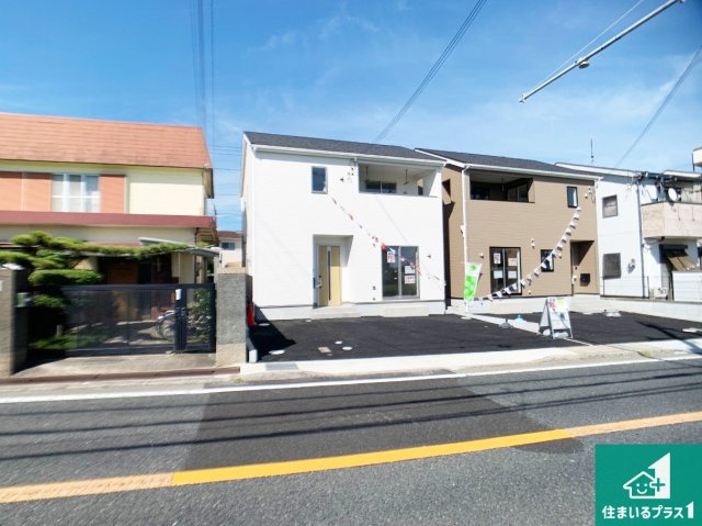 明石市大久保町八木　第3期　新築一戸建ての外観|安心の10年保証！外観を美しく保ち、雨水で汚れを落とします！気になることがありましたら、お気軽にお問い合わせください！