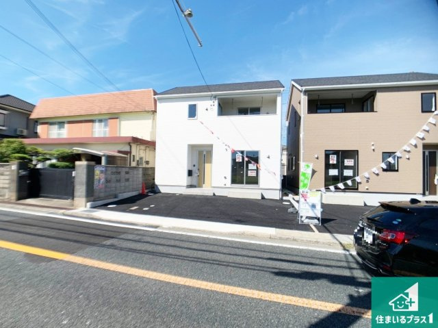 明石市大久保町八木　第3期　新築一戸建ての外観|安心の10年保証！外観を美しく保ち、雨水で汚れを落とします！気になることがありましたら、お気軽にお問い合わせください！